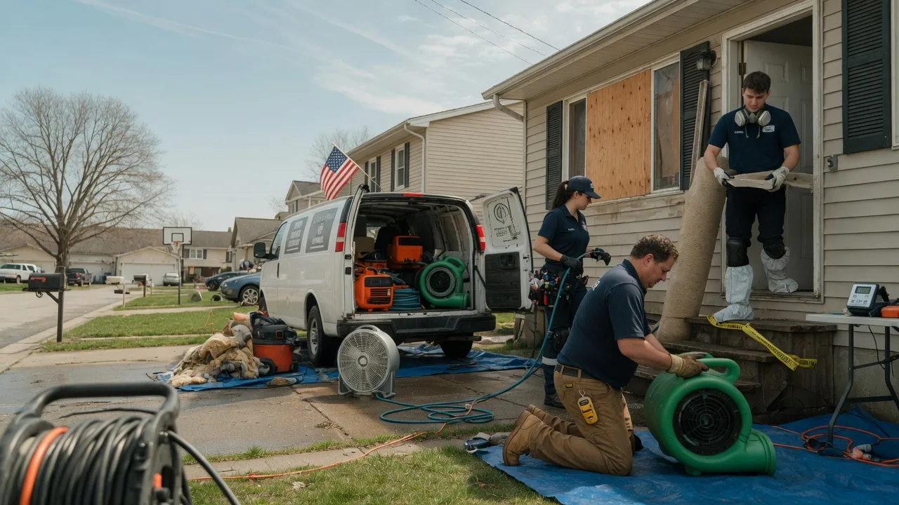 Water Damage Restoration in Hampden, ND near me
